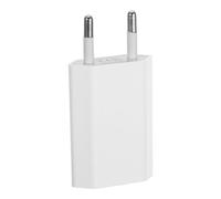 Adaptateur Secteur USB Européen Plat Blanc, Protection Intelligente | Chargeur Mural USB Nouvelle Version, Format Compact pour Voyages et Affaires, Abs Pc, 5v 500ma