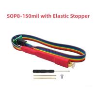 Adaptateur Testeur Puce SOP8 WSON Programmation(Sop8-150mil) | Conception 3D ajustée, alignement semi-automatique, réduit les erreurs de connexion, plastique ABS durable