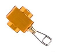 Adaptateur Transfert Butane Propane Alliage Aluminium | Laiton pour durable, design compact 3x3cm, transfert pour facile, compatible butane propane, usage camping
