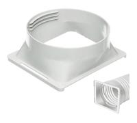 Adaptateur tuyau climatiseur mobile 150mm - Raccord universel pour fenêtre - Évacuation air chaud
