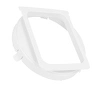 Adaptateur Tuyau Évacuation Climatisation 150mm | Raccord pour Climatiseur Mobile en Plastique ABS Blanc Connexion de Tuyau