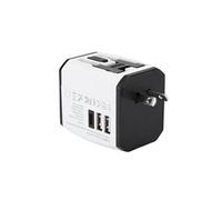 Adaptateur universel de voyage 2USB + Type-c Charge rapide 100-240V international
