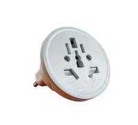 Adaptateur universel de voyage vers Italie, Convertisseur UK USA Chine vers fiche 10A italienne (57X57X42mm, 1 PCS)