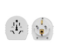 Microconnect PETRAVEL15 adaptateur prise d'alimentation Universel Blanc