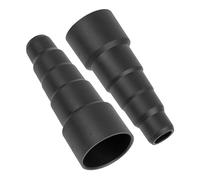 Adaptateur universel pour aspirateur, 2 pièces, noir, compatible avec Bosch, Makita, Kärcher, etc., 5 positions avec Ø 50-27 mm extérieur, Ø 44-21 mm intérieur, réducteur Adaptateur pour tuyau
