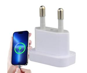 Adaptateur US UE Chargeur de pour Appareils Électroniques | Adaptateur Portable avec Protection Contre les Surcharges pour Sac à Dos de Professionnel Études à