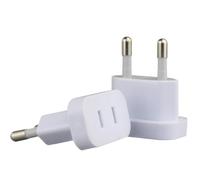 Adaptateur US UE Convertisseur Uniel pour | Adaptateur de Compact pour Déplacements Professionnels Randonnée Croisières Aéroports France Europe Allemagne