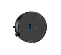 Adaptateur USB pour Rail modulaire GONEO, USB-A & USB-C, 20 W Max