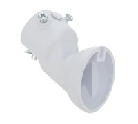 Adaptateur Ventilateur Plafond Montage Sécurisé Blanc en Acier, Incliné | Support Angulaire pour Plafonnier, Compatible Plafonds Voûtés et Plats, Assemblage Rapide Plusieurs styles