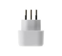 Zenitech - Adaptateur voyage Suisse/Liechtenstein vers UE Blanc G
