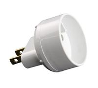 Adaptateur voyage USA/UE - Blanc - Zenitech