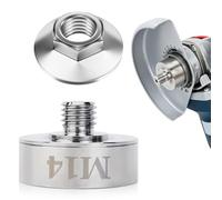 Adaptateur X-LOCK vers filetage M14 avec joint torique, adaptateur XLock M14 avec contre-écrou pour meuleuse d'angle Lame de coupe Kern Dirll Bit (1 lot)