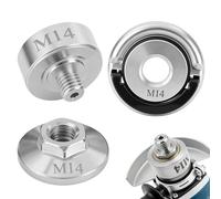 Adaptateur X-LOCK Vers M14,Kit Adaptateur X Lock,Adaptateur X-LOCK Vers Filetage M14,Adaptateur X-Lock En Acier Inoxydable Pour Conversion Et Changement D'outils,Forets Diamantés,Meuleuses D'angle