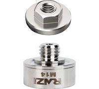 Adaptateur XLOCK vers M14, construction en acier inoxydable, installation facile, vers écrou M14, 2 pièces
