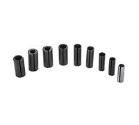 Adaptateurs de collet de mandrin, MAGT Fraise en Bois adaptateur de Fraisage De Pince Haute Précision, Manchon Fendu Support De Fraise For Machine À Graver, Adaptateur Fraise Defonceuse