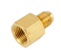Adaptateurs de régulateur d'azote SAE vers G1/4", adaptateurs en laiton pour filetage G1/4", tube de connexion fileté SAE 1/4