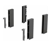 Adaptateurs DesignSide pour tiroir ArciTech-H124 mm-anthracite HETTICH