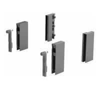 Adaptateurs DesignSide pour tiroir ArciTech-H92 mm-anthracite HETTICH
