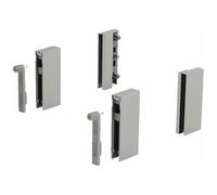 Adaptateurs DesignSide pour tiroir ArciTech-H92 mm-argent HETTICH