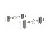 Adaptateurs DesignSide pour tiroirs Innotech Atira-gris-H144mm HETTICH