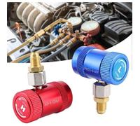 Adaptateurs R1234yf en Laiton, Raccords Rapides Anti-Fuite pour Recharge Climatisation Automobile, Connecteurs de Service
