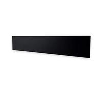 ADAX Neo Convecteur mural intelligent Wifi - Contrôle par smartphone Économie d'énergie Protection contre les projections d'eau Hauteur: 210 mm 1400 W le gel Noir, IP24C