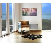 Adax Neo NP - Radiateur Electrique 2000W | Chauffage Electrique | Faible Consommation d'Energie | Chauffage d'appoint | Convecteur Electrique Mural avec Thermostat | Hauteur 370mm | KDT Argent