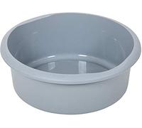 Addis Eco 518458 Bassine ronde 100% plastique recy ris clair 7,7 l 34 x 34 x 13 cm