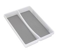 Addis Grand range-couverts à 2 compartiments souples, blanc et gris, 2 sections