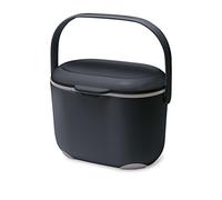 Addis Panier de Compost pour Cuisine 2,5 l Blanc/Vert, Noir/Gris, 2,5 l
