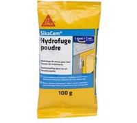 Additif imperméabilisant béton et mortier SIKA SikaCem Hydrofuge Poudre - 100g