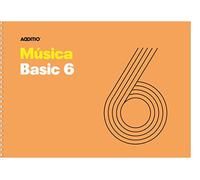 Additio M06 - Cahier de musique Basic 6, couleur orange