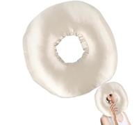 ADDLIVE Coussin de piercing d'oreille, solution de soins postérieurs pour piercing d'oreille, coussin d'oreille en forme de donut avec trou, coussin pour les personnes dormant sur le côté, soulage les