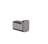 Hansgrohe Crochet mural AddStoris 41742340 Porte-serviettes métal chrome noir brossé