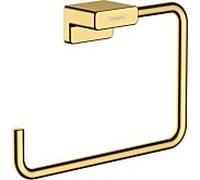 Hansgrohe Anneau porte-serviettes AddStoris 41754990 doré poli fixation murale