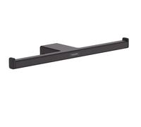 AddStoris Porte papier toilettes double 300 mm, Noir mat (41748670)