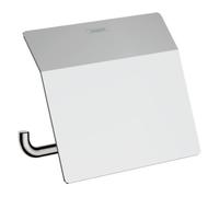 AddStoris Porte-papier WC avec couvercle, Chrome (41753000)
