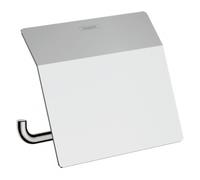 AddStoris Porte-papier WC avec couvercle, Chrome (41753000)