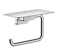 AddStoris Porte-papier WC mural avec tablette, Chrome (41772000)