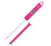 ADE Thermomètre à viande numérique sans fil - Thermomètre de cuisson et de cuisson -30 à 200 °C - Thermomètre de cuisine pour barbecue, cuisson, pâtisserie, sucre et eau - Rose