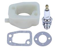 Adefol Collecteur d'admission Entretoise Joint Bougie d'allumage pour Husqvarna 61262268272 272XP 281288 268K Tronçonneuse