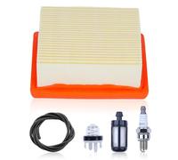 ADEFOL Filtre à Air pour Stihl BR800 BR800C BR800X Souffleur à Feuilles à Essence, Filtre à air avec Bougie d'allumage, Filtre à Carburant, Pièces de Rechange 4283-141-0300 4283-141-0300B