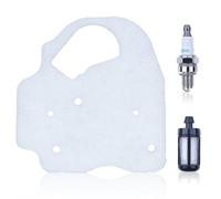 ADEFOL Filtre à Air pour Tronçonneuse Stihl MS172, avec Bougies d'allumage, Filtre à Carburant, Pièces de Rechange 1148 141 1700