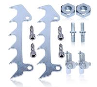 Adefol Griffes avec Écrous pour Stihl MS170 MS180 017 018 Tronçonneuse, Butée à Griffes + Boulon et Écrou + Tendeur de Chaîne Accessoire Kit de Pièces 8 in 1