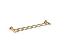 Adema Rise Porte-serviettes double - 60 cm - assorti à Grohe Brushed Cool Sunrise SW1472880