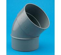 Adequa des systèmes de gouttière - Coude 45 PVC Cs-4 mâle-femelle Diamètre 90