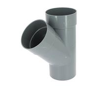 Adequa évacuation des systèmes - Jonction 45 PVC Bx-14 mâle-femelle Diamètre 125