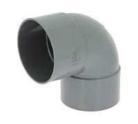 Adequa systèmes évacuation - Coude 87,5 PVC cx-88 raccords femelle/femelle Ø 125