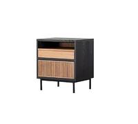 ADERFETBI Table de Chevet Meuble d'appoint en Bois de 50 cm, idéal comme Table Chevet dans Une Chambre ou Un Salon