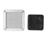 Adfaga -frites commercial robuste en acier inoxydable, machine manuelle de dé de pommes de terre, outil de cuisine professionnel pour les restaurants, usage domestique, constructio (6mm)